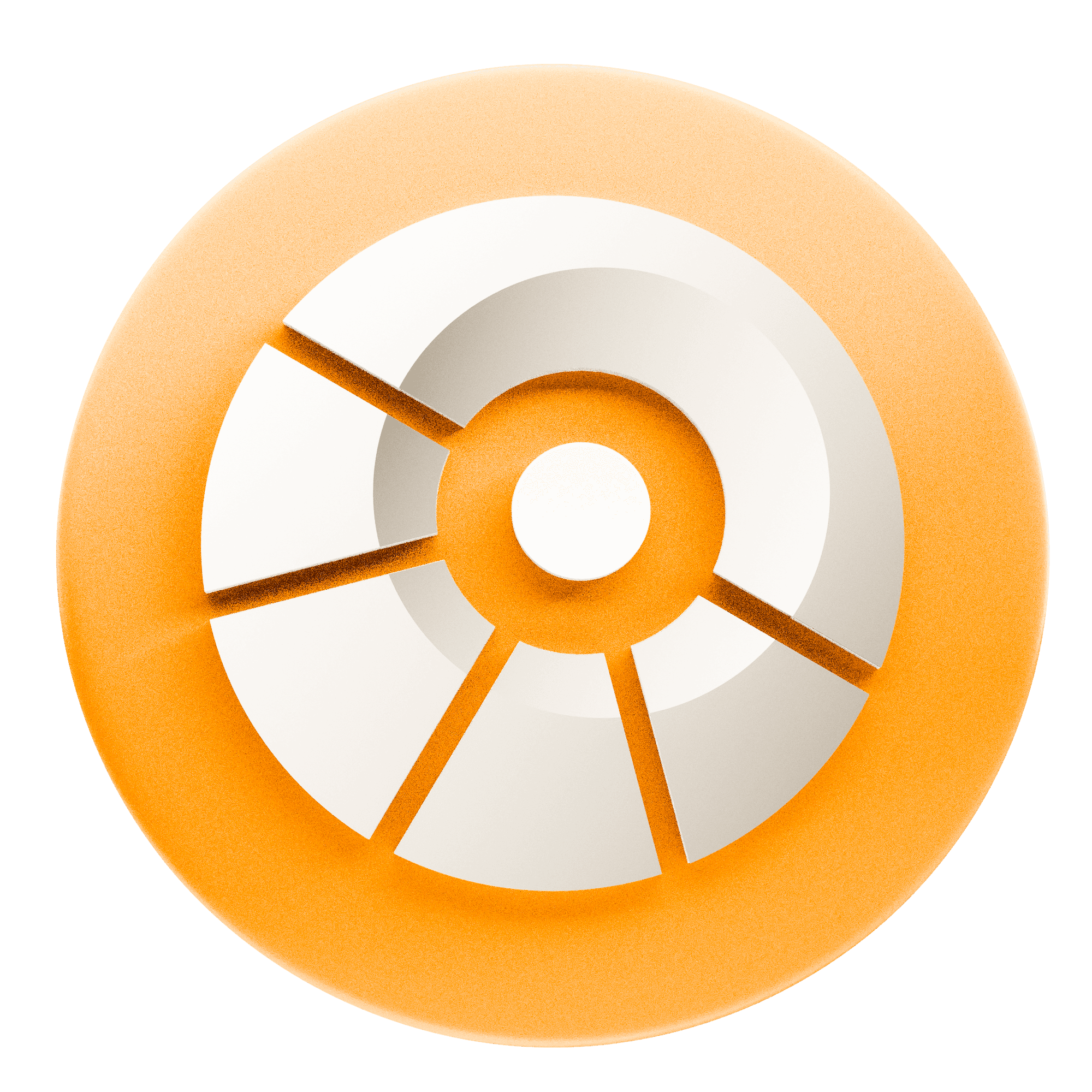 bGYND token render, orange